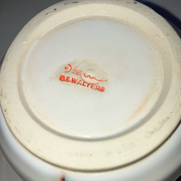 Ceramic clay pottery cup Orange and White Ceramic Mug - Picture 5 of 16